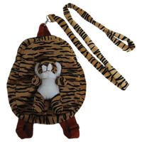 Elka Plush Backpack 2-in-1 with Child Leash Tiger 25cm 90646-TGR