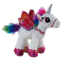 Elka Plush Unicorn Lolly 22cm White 6043-WH