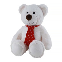 Elka Plush Bear with Neck Tie 40cm Gordy Cream 30754-V40CR