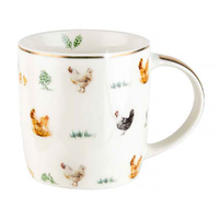 Old Tupton Ware Farm Lane Mug 390mL Chickens, Landmark OT420