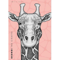 Dots By Donna Tea Towel 50x70cm Giraffe, Landmark DD022