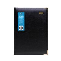 2025 Diary Olympia A4 Day to Page Leatherette Cover #3 10005