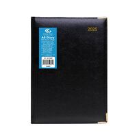 2025 Diary Olympia A5 Day to Page Leatherette Cover #9 50002