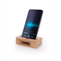 The Executive Collection Phone Holder and Amplifier Bamboo Natural, isAlbi IEC88128