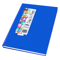 2025 Diary Everyday A5 Day to Page Casebound Blue Last Diary Company EA51BL