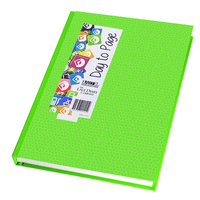 2025 Diary Everyday A5 Day to Page Casebound Green Last Diary Company EA51GR