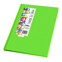 2025 Diary Everyday A5 Week to View Casebound Green Last Diary Company EA57GR