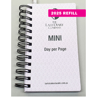 2025 Refill Victoria B6 Mini Day to Page Wiro by Last Diary Company VB61