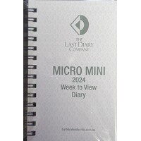 2024 Refill Victoria A7 Micro Mini Week to View Wiro by Last Diary Company VA77