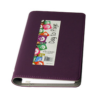 2025 Diary Victoria B6 Day to Page Wiro Purple Last Diary Company VB61PU