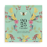 2025 Calendar Affirmations Bee Square Wall BEECAL25