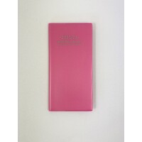 2025-2026 2-Year Planner Fashion Pocket Month to View Pink Pearl, OzCorp YP75