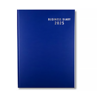 2025 Diary Business A4 Day to Page Blue by OzCorp D855