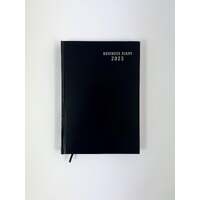 2025 Diary Business A5 Day to Page Black by OzCorp D856