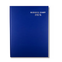 2025 Diary Business A4 Week to View Blue by OzCorp D859