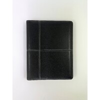 2025 Diary Organiser A5 Week to View Fancy Black by OzCorp D868