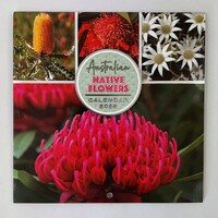 2025 Calendar Native Flowers Square Wall by OzCorp CAL186