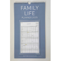 2025 Calendar Family Life Family Planner Mini by OzCorp CAL194