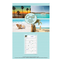 2025 Calendar Coastal Family Planner by OzCorp CAL195