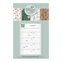 2025 Calendar Botanical Family Planner by OzCorp CAL196