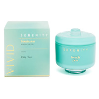 Serenity Scented Soy Candle French Pear 230g Home Fragrance Co SVV230PF