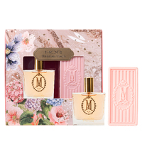 MOR Gift Set Flirtatious Florals Marshmallow Eau de Parfum 50mL & Triple-Milled Soap 180g GP454