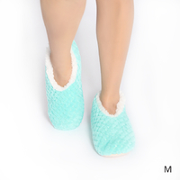 SnuggUps Slippers Women's Soft Petal Aqua Medium by Splosh, Gift For Her SPWSPA02