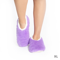 SnuggUps Slippers Women's Brights Purple XLarge by Splosh, Gift For Her SPWBPU04