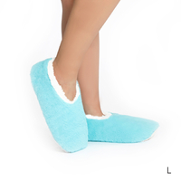 SnuggUps Slippers Women's Brights Aqua Large by Splosh, Gift For Her SPWBAQ03