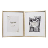 Splosh Wedding Double Photo Frame 5x7" Wedding Engagement Wedding Gift WDE103