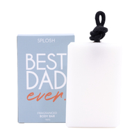 Splosh Soap On A Rope Fragranced Body Bar Best Dad Ever, Gift For Him FD2413