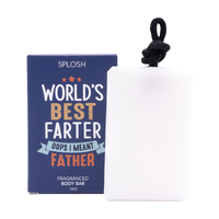 Splosh Soap On A Rope Fragranced Body Bar World's Best Father, FD2414