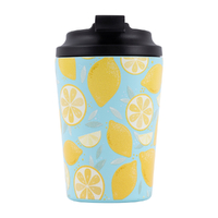 Sip by Splosh Insulated Coffee Cup 380mL Lemon SIP104