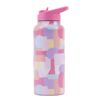 Sip by Splosh Insulated Drink Bottle 950mL Abstract SIP105