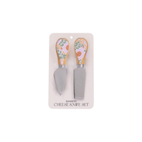 Splosh Picnic Cheese Knife Set Spring Floral PIC112B