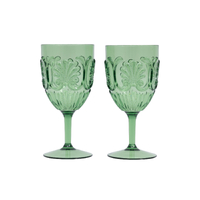 Splosh Picnic Outdoor Wine Glasses Set of 2 Spring Floral PIC116B