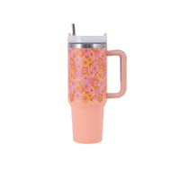 Splosh Picnic Insulated Tumbler 1.2L Retro Floral PIC117A