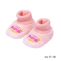 SnuggUps Slippers Baby Quote Small Princess, Splosh SNBQPS01