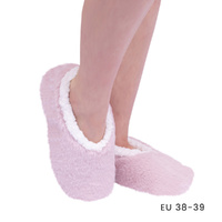 SnuggUps Slippers Women's Luxe Medium Blush, Splosh SNWLBSH02