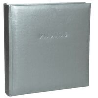 Profile Photo Album 200 Pockets 4x6 (10x15cm) Glamour Silver PSS09023