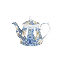 PNC Teapot 1L William Morris Blue Fine Bone China WMBLU-4