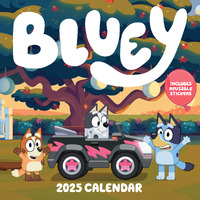 2025 Calendar Bluey Square Wall Browntrout A04022