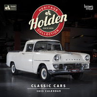 2025 Calendar Official Classic Holden Cars Square Wall Browntrout A04039