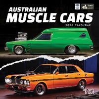 2025 Calendar Australian Muscle Cars Square Wall Browntrout A04176