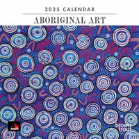 2025 Calendar Aboriginal Art Mini Wall Browntrout A04480