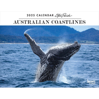 2025 Calendar Steve Parish Australian Coastlines Horizontal Wall Browntrout A04503