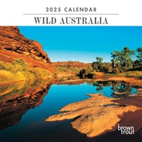 2025 Calendar Wild Australia Mini Wall Browntrout A04794