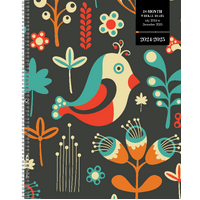 2024-2025 18-Month Diary Autumn Garden Weekly/Monthly Browntrout A04800