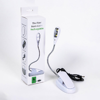 Artico The Flexi Rechargeable Book Light Clip On White RCBL004