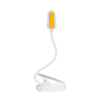 Artico Amber Rechargeable Book Light Reading Lamp Clip On ABL009